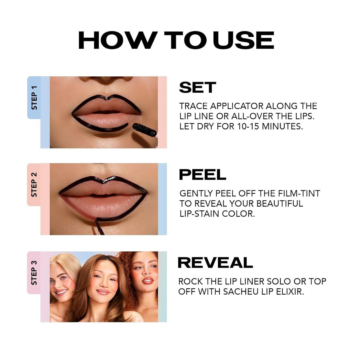 Stay-N Peel Off Lip StainTM